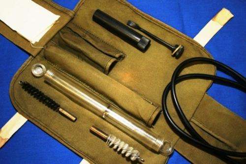 SADF-ARMY- "R1", FN-FLA, 7,62X51 ASSAULT RIFLE CLEANING KIT, EARLY BUSH-WAR ERA