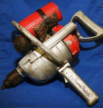1962 - PETROL POWERED DRILLING MACHINE, "Chug-A-Drill"