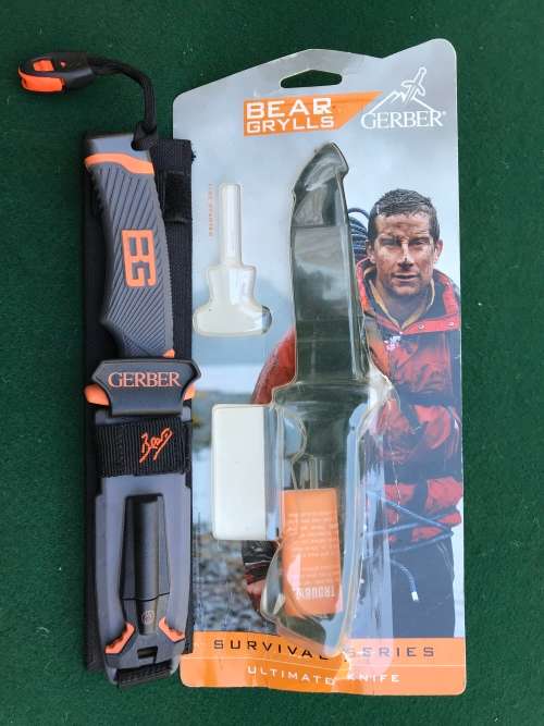 BEAR GRYLLS-SURVIVAL SERIES ULTIMATE KNIFE BY GERBER
