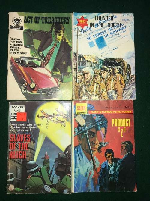 WAR COMICS - Lot Of 5