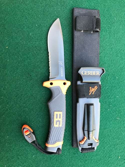 BEAR GRYLLS-SURVIVAL SERIES ULTIMATE KNIFE BY GERBER