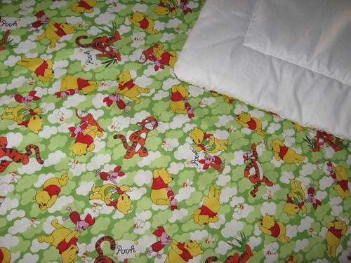 Winnie the Pooh Cot comforter with matching pillowcase