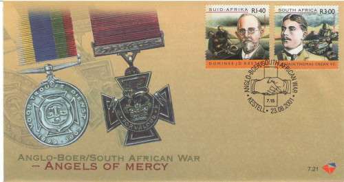 RSA FDC 7.21 ANGLO-BOER WAR