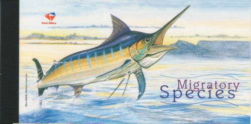 RSA BOOKLET 48  MIGRATORY SPECIES MINT AS ISSUED FACE VALUE R72