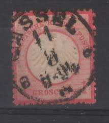 GERMAN EMPIRE 1872 1G SMALL SHIELD VFU CV R250