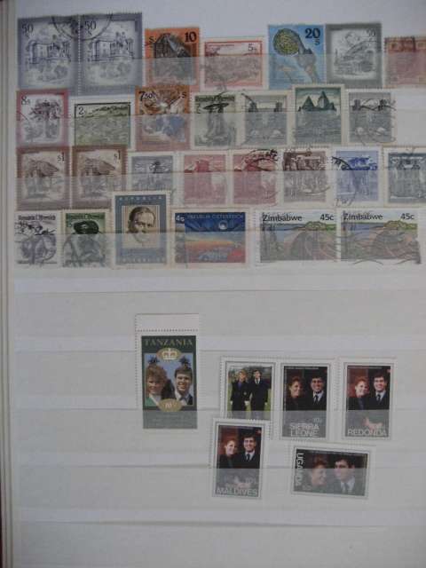 STOCKBOOK LIGHTHOUSE 16 PAGE INCL STAMPS, SHEETS, CONTROLS, ADDITIONAL SCANS SEE BELOW