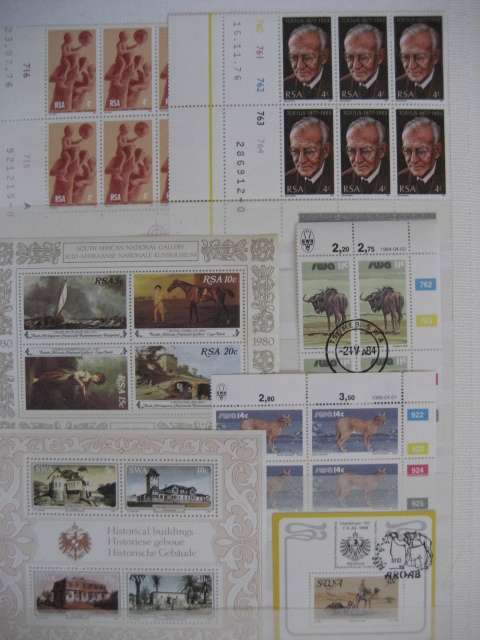 STOCKBOOK LIGHTHOUSE 16 PAGE INCL STAMPS, SHEETS, CONTROLS, ADDITIONAL SCANS SEE BELOW