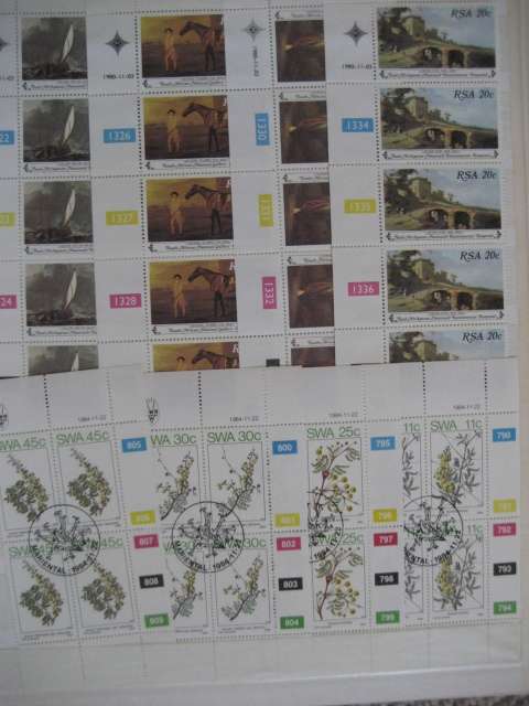 STOCKBOOK LIGHTHOUSE 16 PAGE INCL STAMPS, SHEETS, CONTROLS, ADDITIONAL SCANS SEE BELOW