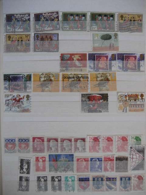 STOCKBOOK LIGHTHOUSE 16 PAGE INCL STAMPS, SHEETS, CONTROLS, ADDITIONAL SCANS SEE BELOW
