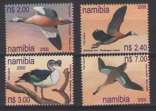 NAMIBIA 318-321 DUCKS UMM