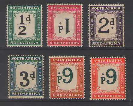 POSTAGE DUE 1932-1942 MM & VFU SEE BELOW