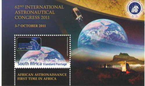 2210 ASTRONAUTICAL CONGRESS MINIATURE SHEET UMM