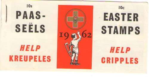 EASTER STAMP BOOKLET 1962 COMPLETE