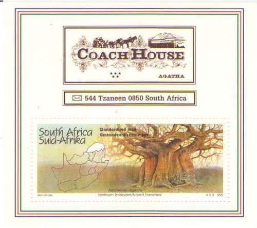1060 AGATHA COACHOUSE 1997 MINIATURE SHEET UMM