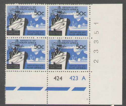 SACC 272A (FEB 1971) 50C CONTROL BLOCK OF 4 UMM