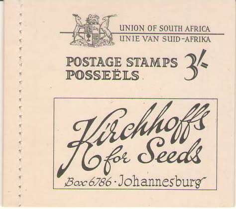 UNION BOOKLET NO 20 1948 UNUSED COMPLETE