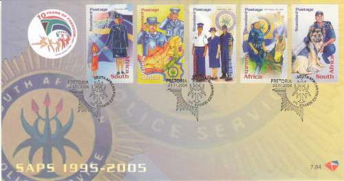 7.84 DIGNIFIED BLUE 7TH SERIES FDC AS ISSUED