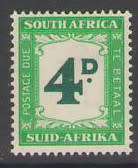 POSTAGE DUE 1950 - 58 PD41 4D VLMM