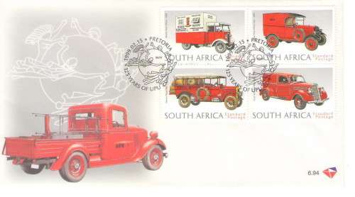 FDC 6TH SERIES 6.94 ANNIVERSARY OF UPU