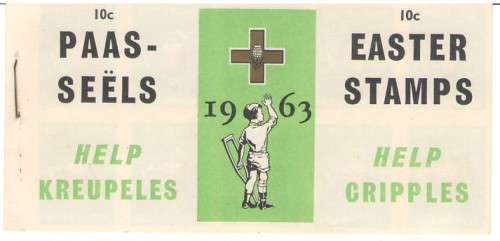 EASTER STAMP BOOKLET 1963 COMPLETE