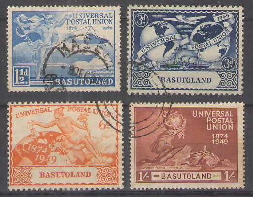 BASUTOLAND UPU SET VFU CV R210