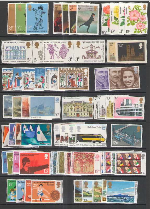 GREAT BRITAIN ENGLAND 17 X LMM SETS