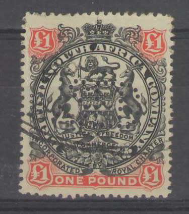 BSAC 1897 COAT OF ARMS £1 CV R3000 FOR FINE USED SEE BELOW