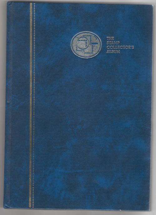 STOCKBOOK A5 SIZE 8 DOUBLE SIDED PAGES GOOD CONDITION