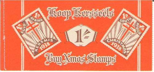 1938 1S CHRISTMAS BOOKLET COMPLETE