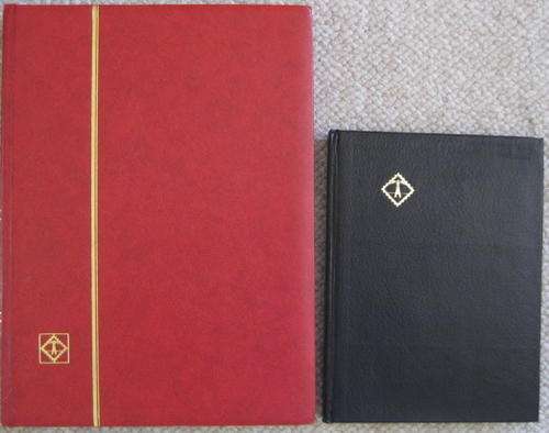 2  LIGHTHOUSE STOCKBOOKS IN GOOD CONDITION SEE BELOW