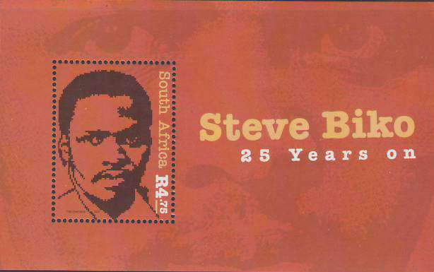 1510 STEVE BIKO  MINIATURE SHEET UMM