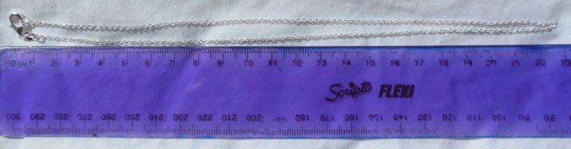 Sterling Silver Chains - 45cm