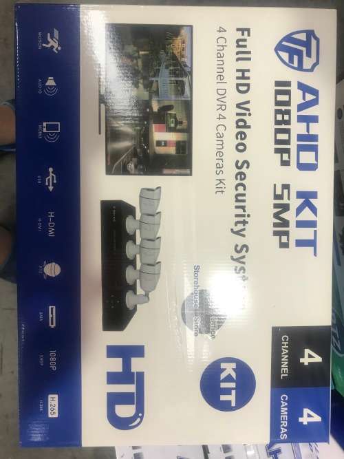 4 Channel CCTV Kit,