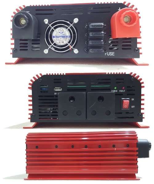 2000W Inverter 100Ah Deep Cycle Solar Battery Combo