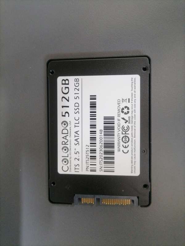 Colorado 512GB SSD on auction
