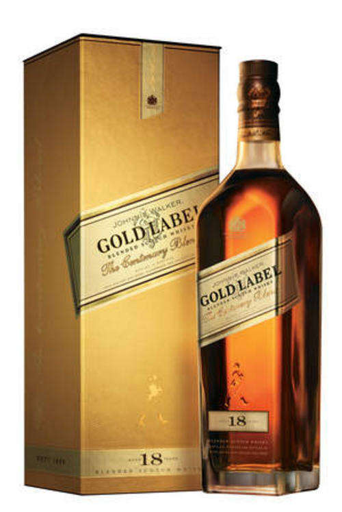 Johnny Walker Gold label 18 Year Old Scotch Whiskey