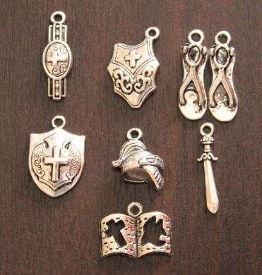 Armour of God Charm Set