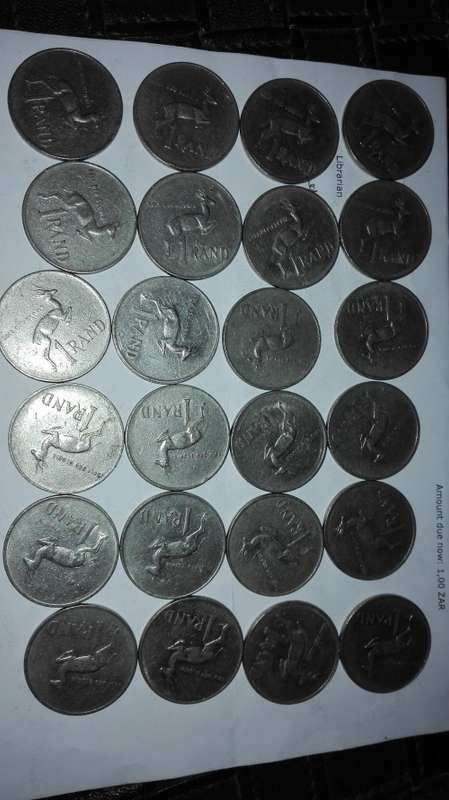 16 x R1 Coins - 1977 to 1990