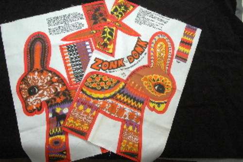 ZONK the DONK, a cut and sew toy incl instructions