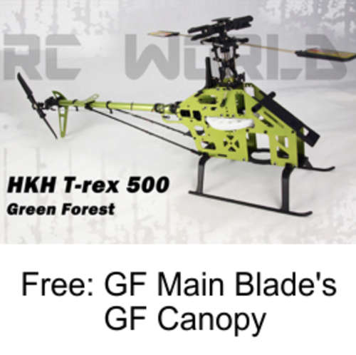 HKH T-rex 500 3D Helicopter Edition Green