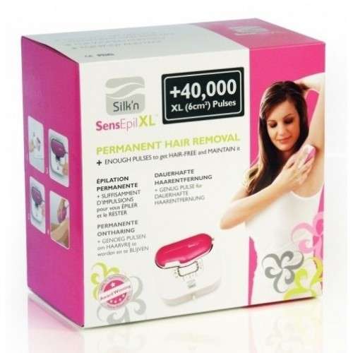 New Silk'n Sensepil XXL IPL Hair Remover with ,65000 Shots Lamp