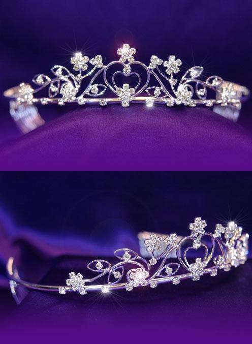 Sparkling Bridal Crystal Rhinestone Tiara Comb *FREE SHIPPING*