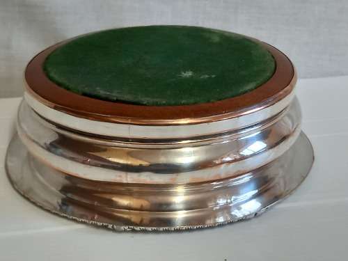 Silver Plated Wine Bottle Coaster
