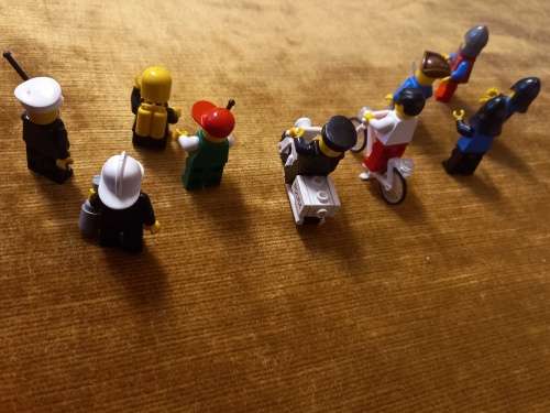 Assorted Lego Minifigurine Collection