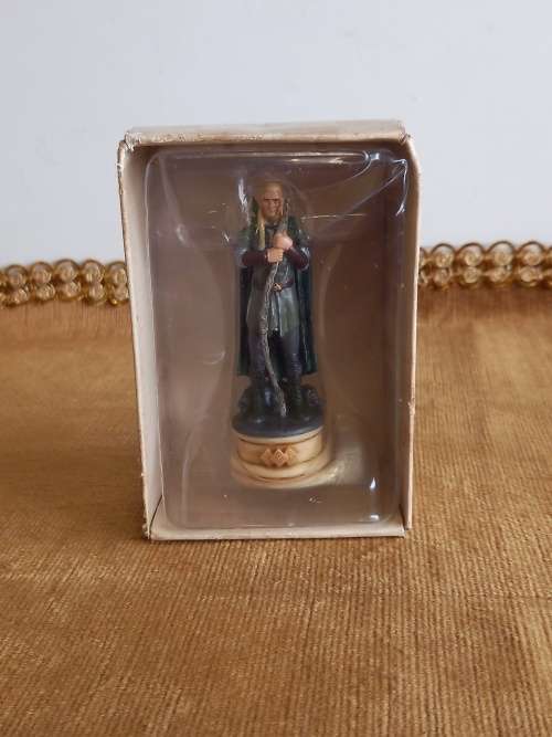 Lord Of The Rings chess piece Legolas white Bishop OI080 MMVI Eaglemoss