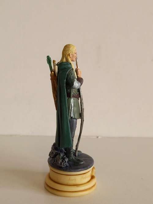 Lord Of The Rings chess piece Legolas white Bishop OI080 MMVI Eaglemoss