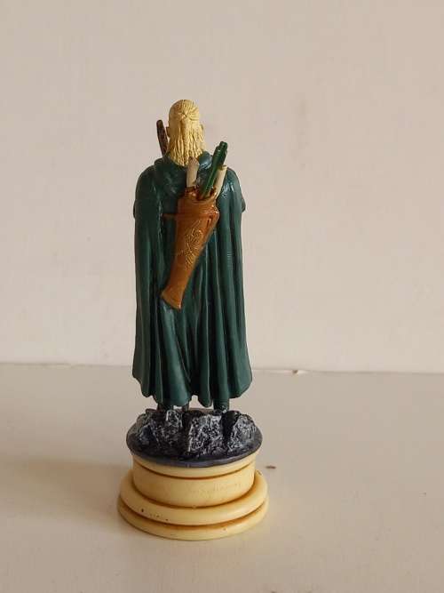 Lord Of The Rings chess piece Legolas white Bishop OI080 MMVI Eaglemoss