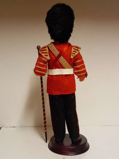 La Belle Hand Painted Queens Guard Porcelain Doll
