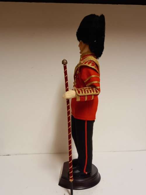 La Belle Hand Painted Queens Guard Porcelain Doll