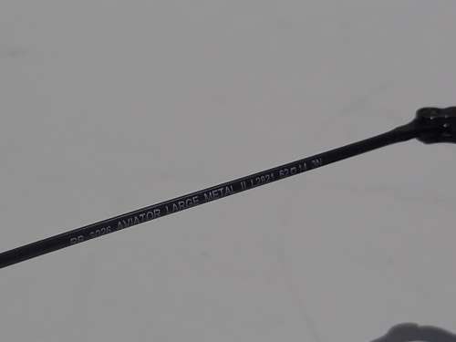 Ray-Ban RB 3026 AVIATOR LARGE METAL II